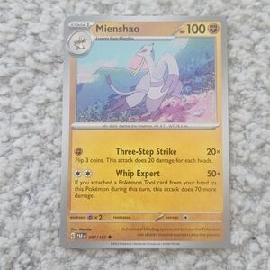 POKEMON TCG Card Mienshao Paradox Rift 97/182